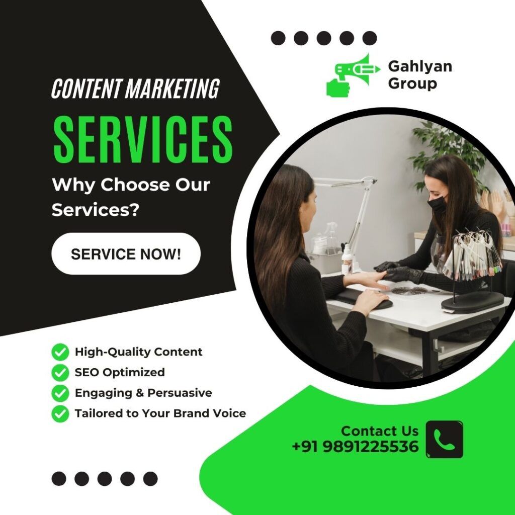 Affordable Content Marketing Services in Dehradun GahlyanGroup