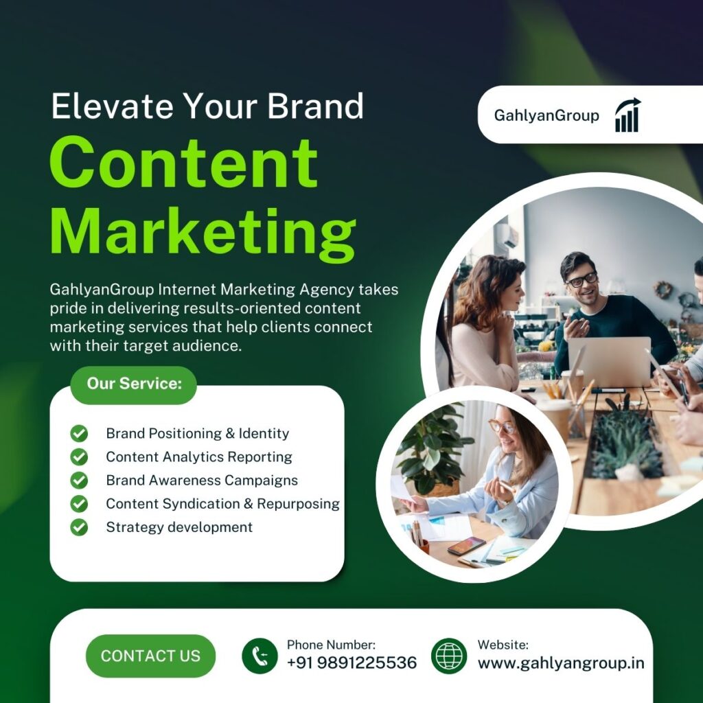 Leading Content Marketing Company in Dehradun GahlyanGroup