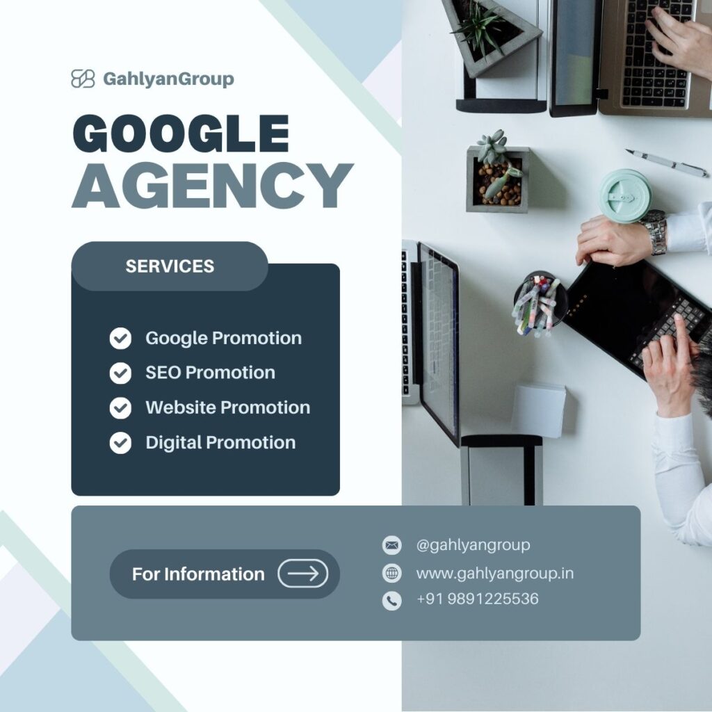 Top Google Promotion Agency in Gurgaon - GahlyanGroup