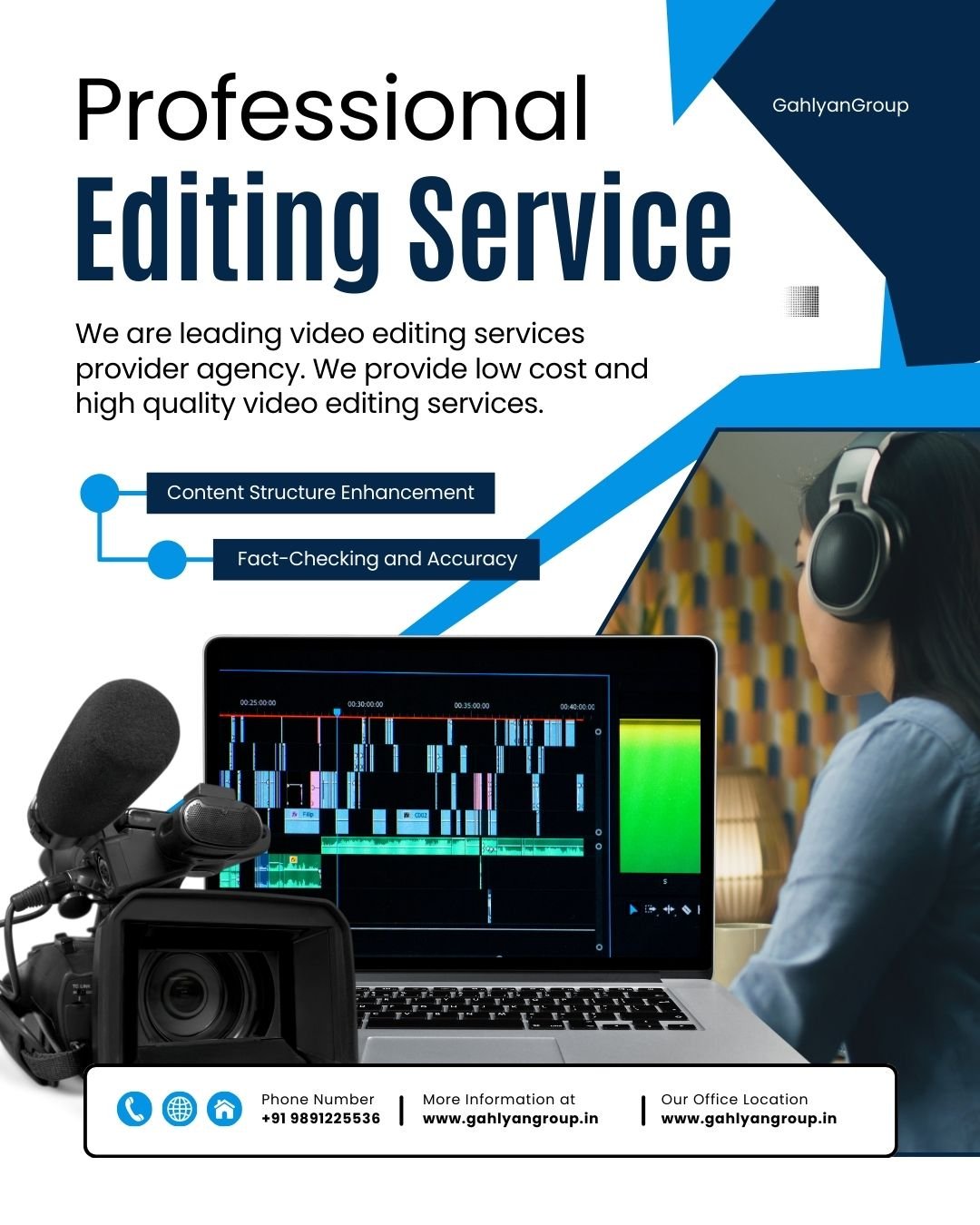 Leading Video Editing Services in Faridabad | Creative Video Editing ...