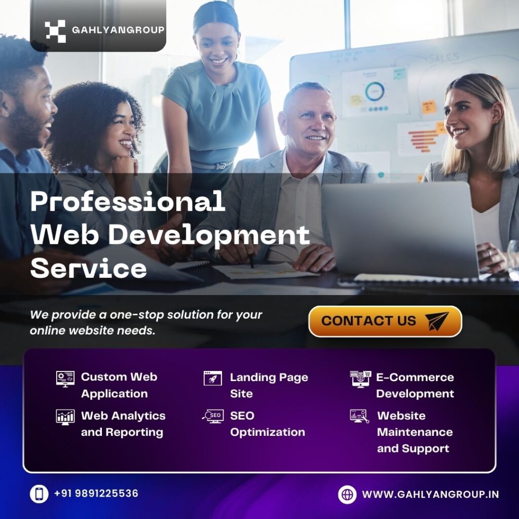 Top Website Development Agency in Mumbai GahlyanGroup