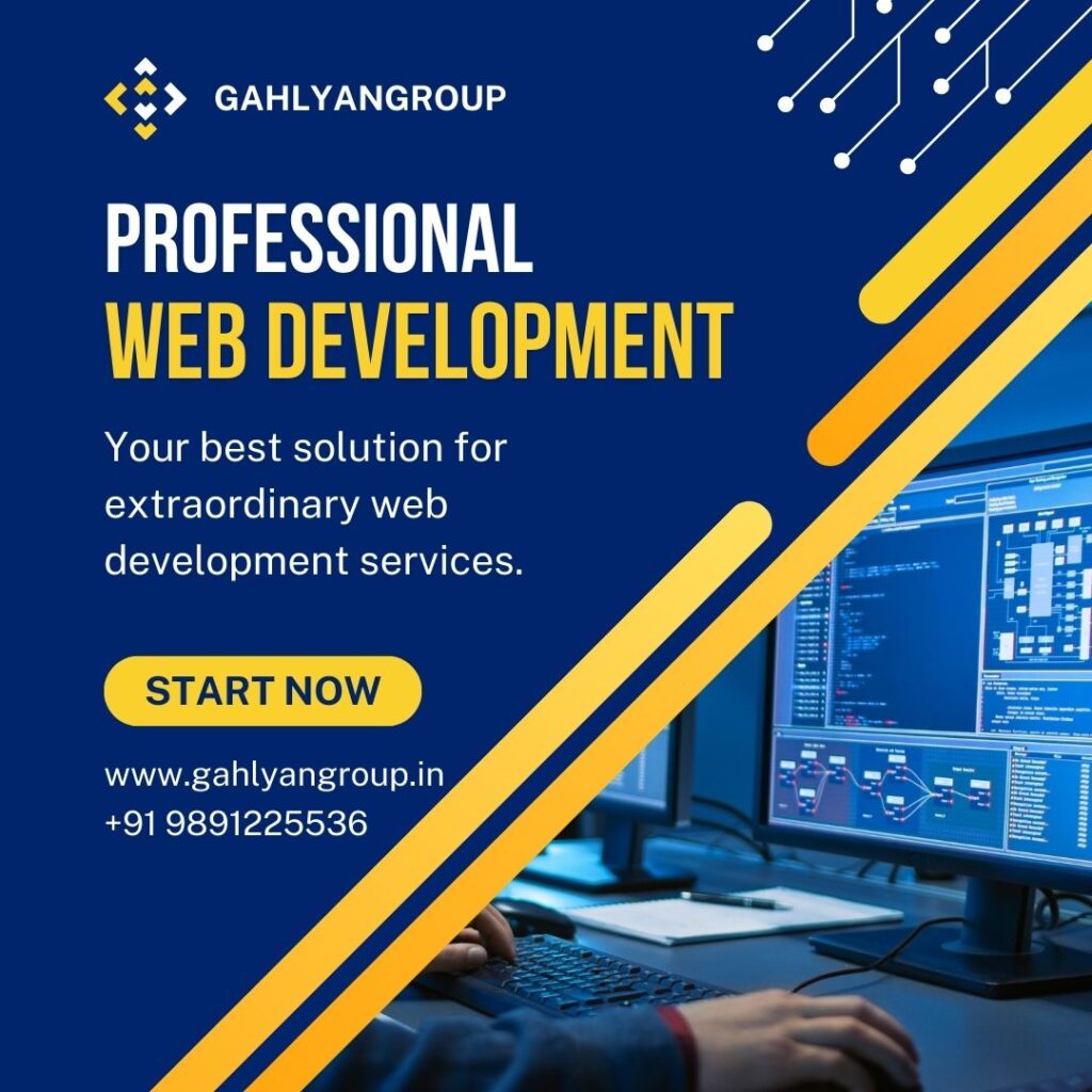 Top Website Development Company in Faridabad GahlyanGroup