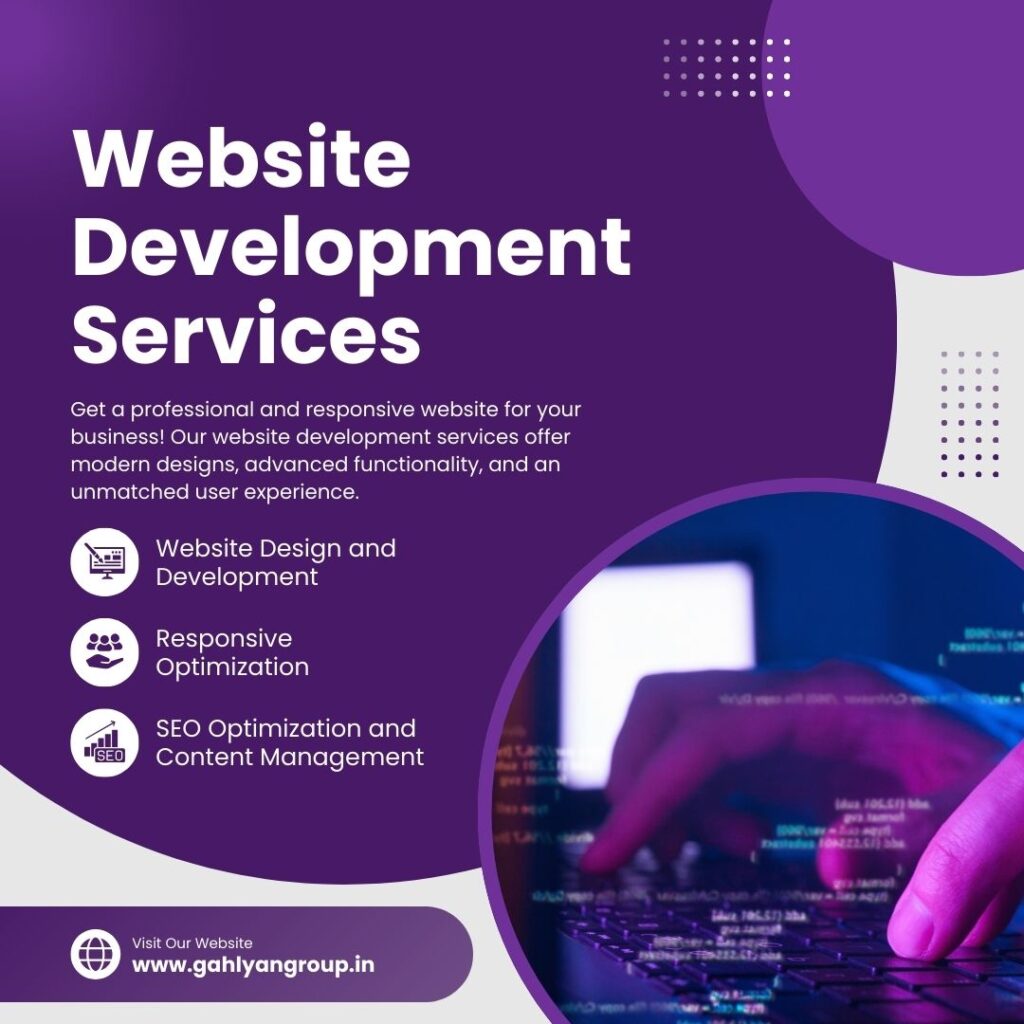 Website Development Expert Company in Bangalore GahlyanGroup