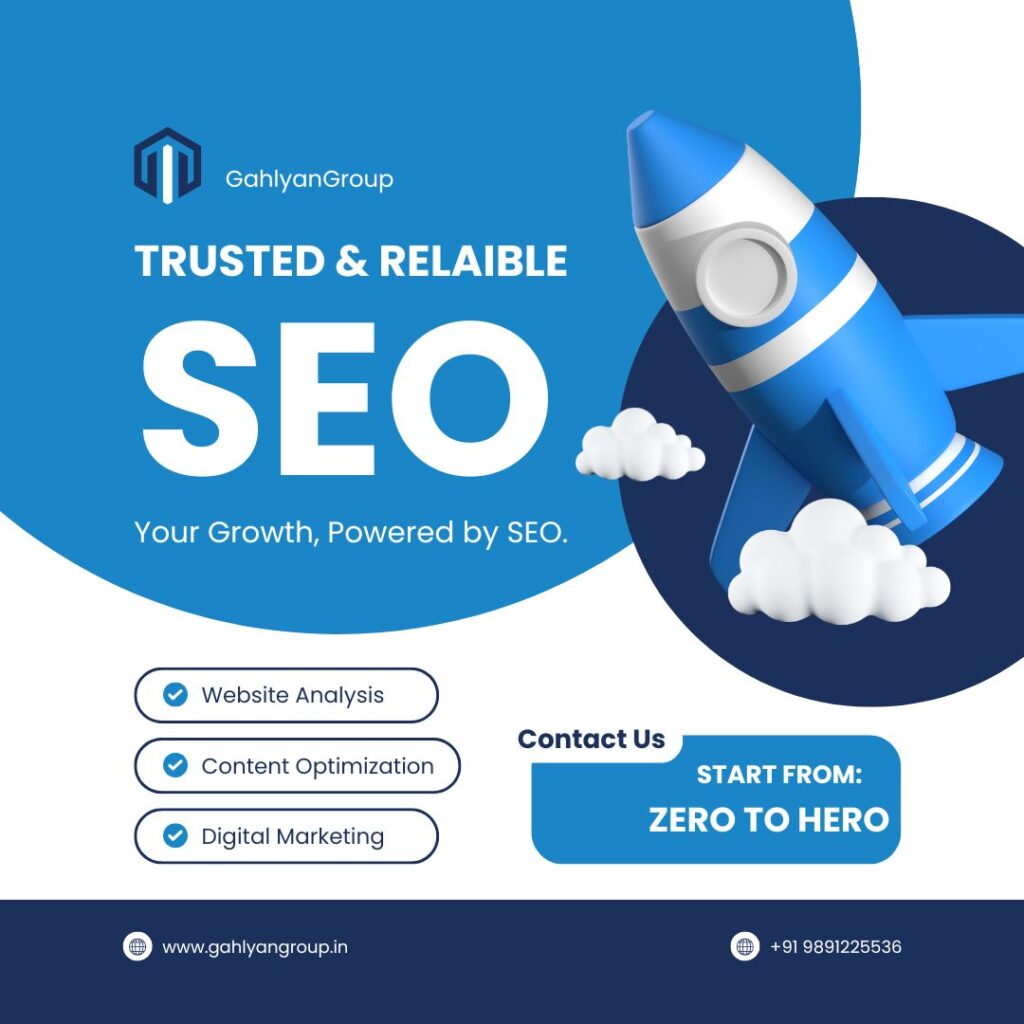 SEO Agency in Panchkula GahlyanGroup